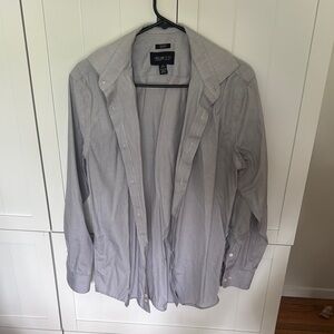 Kenneth Cole Gray Lightweight Shirt Jacket